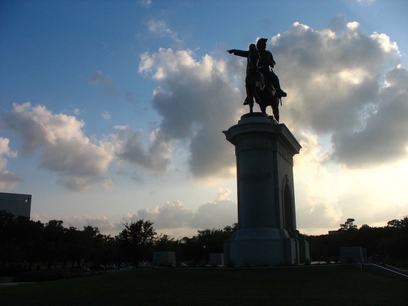 Statue of Sam Houston