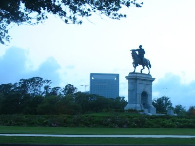 Statue of Sam Houston