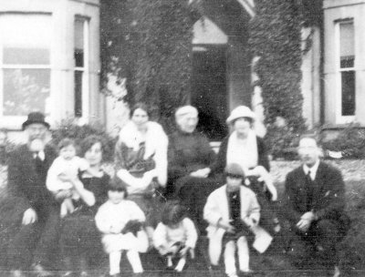 1923 Bill Virgy Norma Althea w/ adults at Brookehill