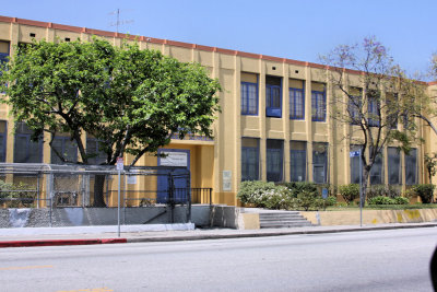 Vine Street School, Hollywood. One of Marilyn Monroe's grade schools.