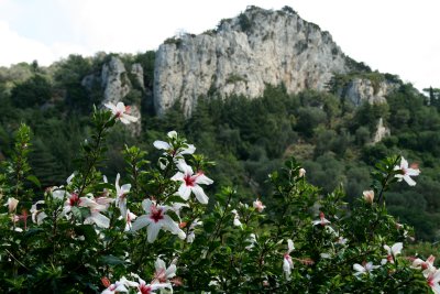 Mountain at Potami beach