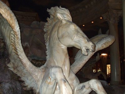 Fountain Detail in Caesar's Forum Shops