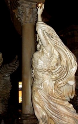 Fountain Detail in Caesar's Forum Shops