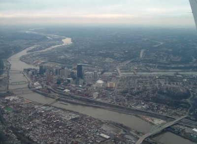 Above Pittsburgh PA