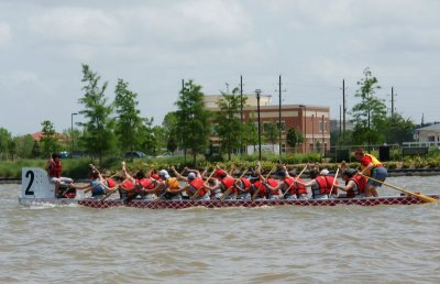 Dragon Boating in Sugar Land
