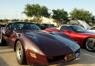 Old and New Corvettes