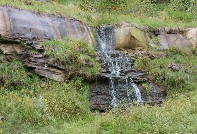 Small Waterfall in the New River Gorge