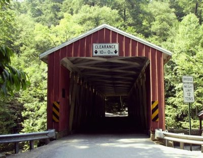 Covered Bridge Near McConnell's Mill