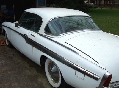 Studebaker President -3 of 3  Parked in Someone's Driveway