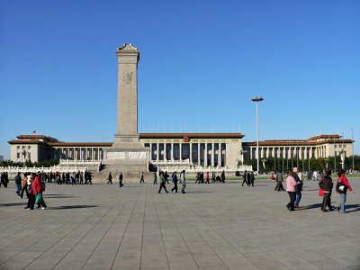 Tiananmen  Square: The home of the Peoples' Congress