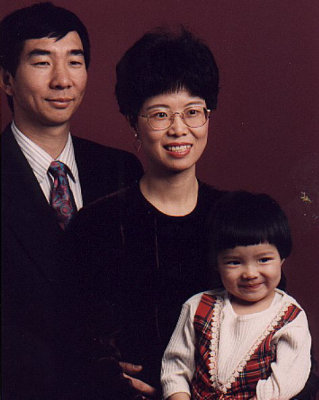 Sun Chao and family