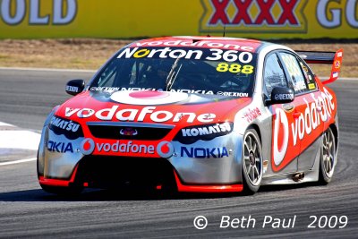 Craig Lowndes At Queensland Raceway 2009