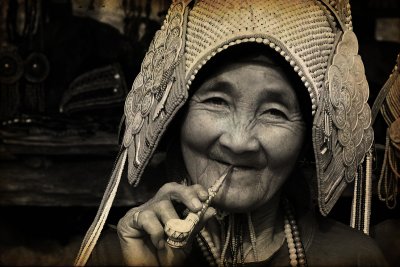 Ahka lady in Chiang Rei