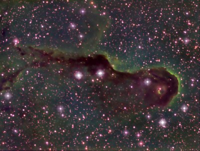 IC1396 - Elephants Trunk Nebula in HST palette