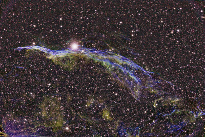 NGC6960 in HST palette