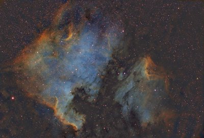 NGC7000 & IC5067-70 in HST palette