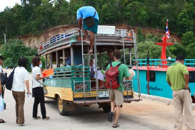 Transport on island.