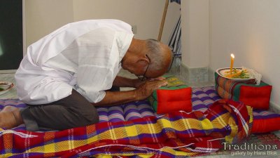 Three times bowing