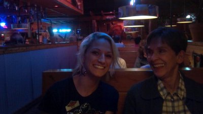 Server and Susan at Texas Roadhouse in Kennewick WA