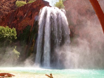 Havasu Falls mist