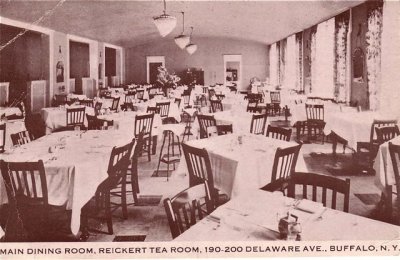Main Dining Room, Reickert Tea Room