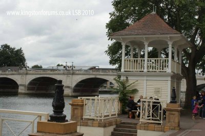 Kingston's Charter Quay - the River Thames