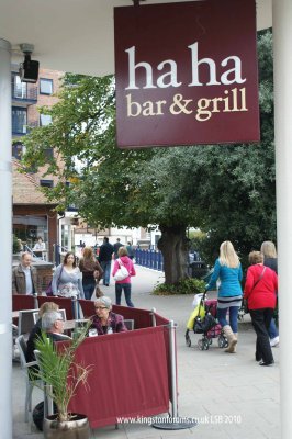 Kingston's Charter Quay's HAHA bar