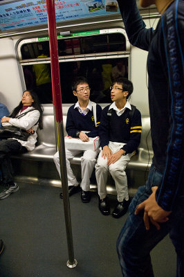 Boys on the subway