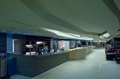 Lobby at the YMCA Hotel