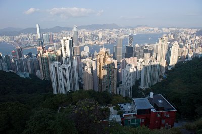 View from The Peak - Hong Kong