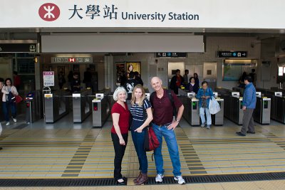 Visit with Lizzy in Hong Kong and The Chinese University of Hong Kong