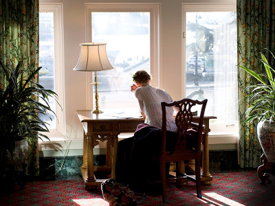 Girl at the window