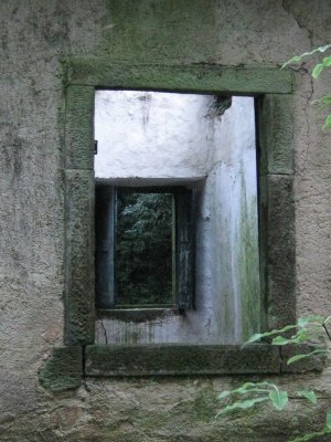 One of the abandoned chapels in the Forest of Bussaco 