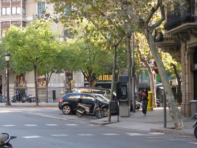 Barcelona Street corner