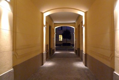 Rue Beau Sjour, doorway leading to magnificently renovated appartments