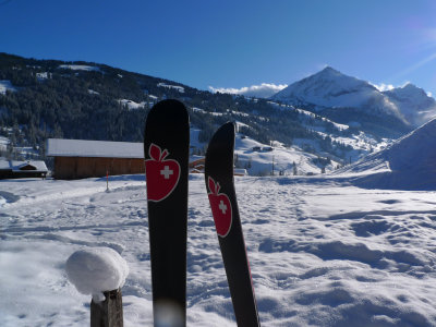 Walighrli, Gstaad region : first ski touring outing!