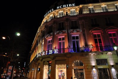 Notre htel, Rue Scribe, 8e arr