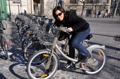 Vlib'  la Place St Eustache