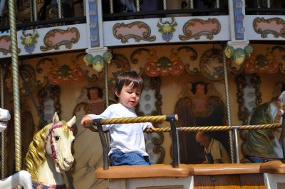 Merry-go-round in Vevey