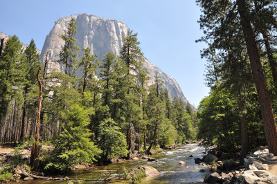 Yosemite Merced River at Valley floor