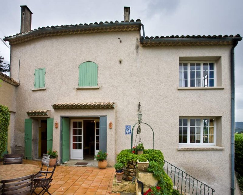 House, seen from upper terrace