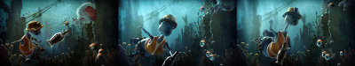 Happiness Factory - underwater scene