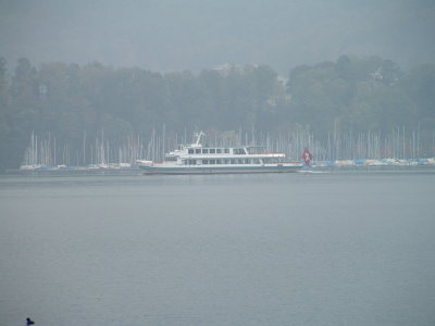 Foggy lake Lucerne