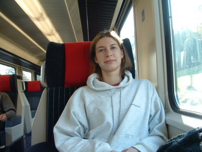 First Class travel on the SBB to Brig
