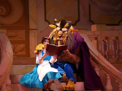 Beauty and the Beast falling in Love