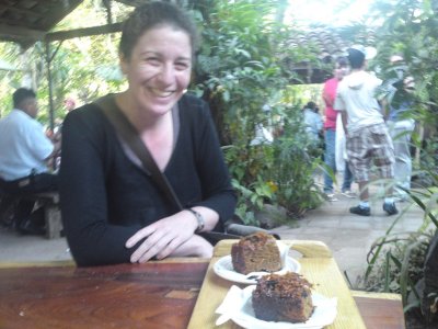 Yvonne at La Casita cafe