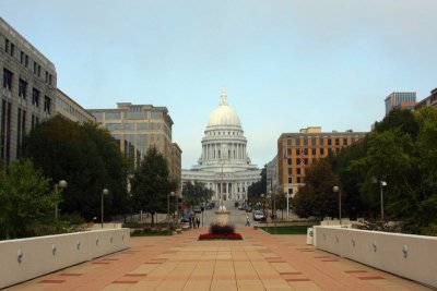 Martin Luther King Jr road from Monona to the State Capitol