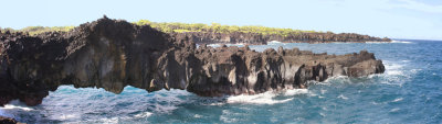 Wainapanapa panorama, Maui, Hawaii, USA