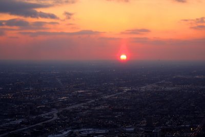 Chicago Sunset, from Sears Tower