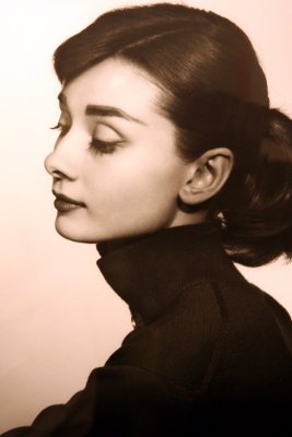Yousuf Karsh, Audrey Hepburn portrait, Art Institute of Chicago